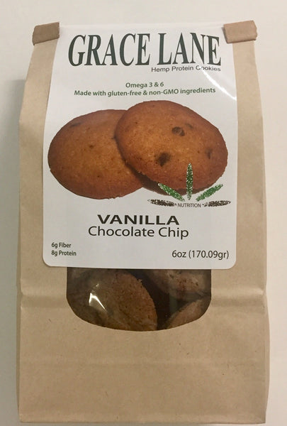 Chocolate Chip cookies -GRACE LANE'S - Almond Healthy Cookies