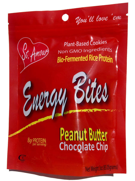 ENERGY BITES - Peanut Butter & Chocolate Chips