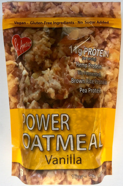 Power Oatmeal - Vanilla - Vegan - No sugar added - gluten free